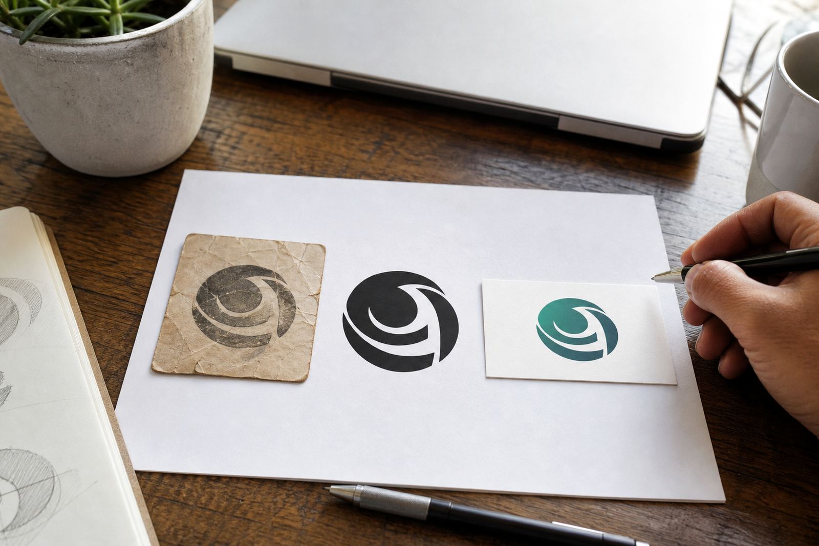 Why Redraw Logos