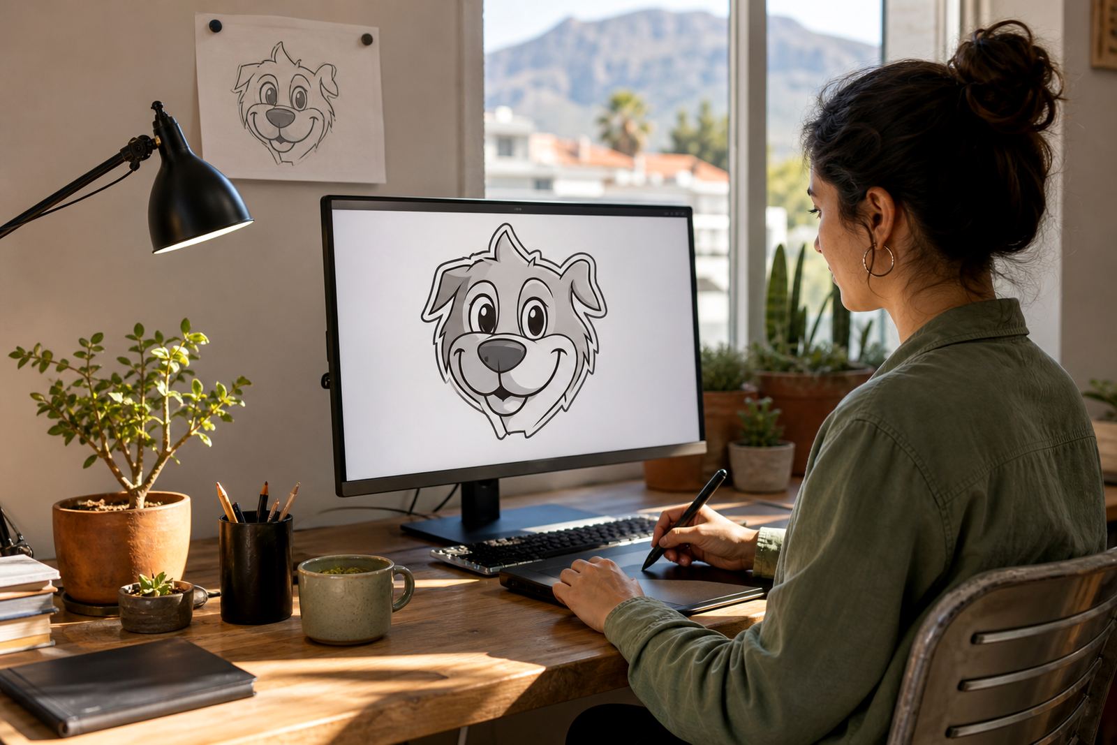 Mascot Logo Redraw
