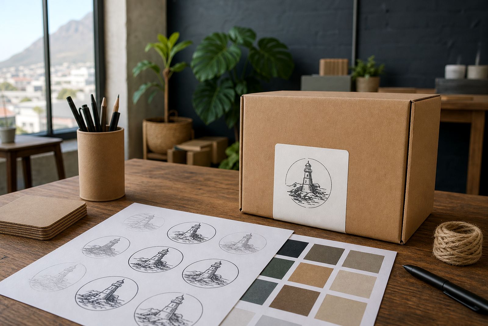 Packaging Logo Redraw